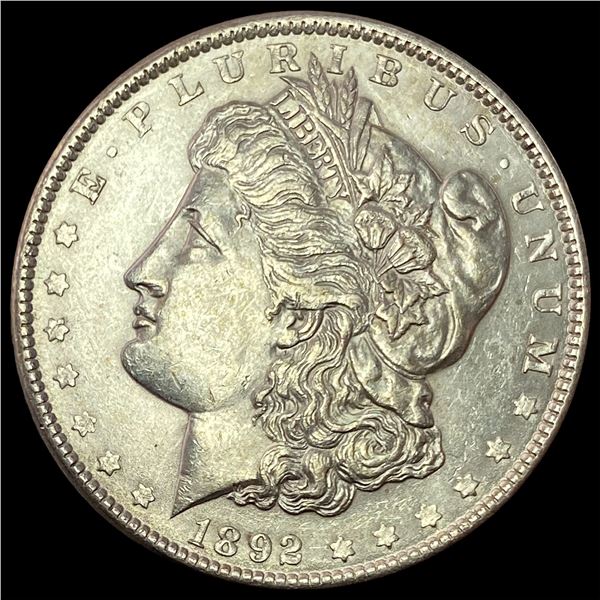 1892 Morgan Silver Dollar CHOICE BU