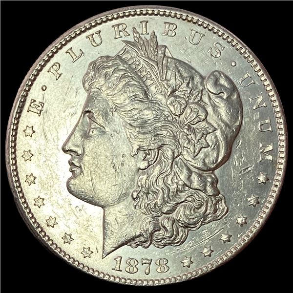 1878-S Silver Morgan Dollar ABOUT UNCIRCULATED