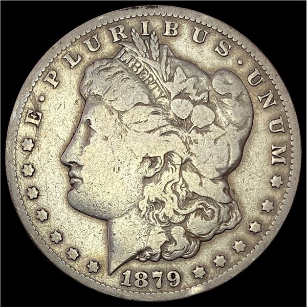 1879-CC Silver Morgan Dollar LIGHTLY CIRCULATED