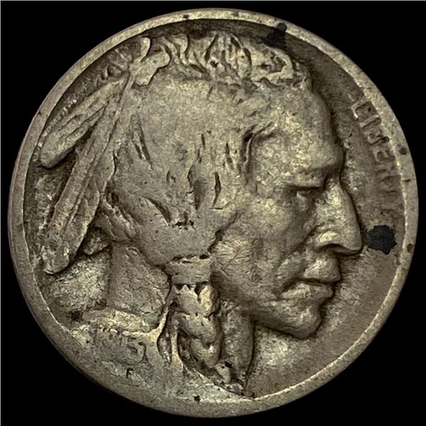 1913-D Type 2 Buffalo Nickel LIGHTLY CIRCULATED