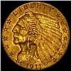 Image 1 : 1911 Indian Head $2.50 Gold Quarter Eagle CLOSELY UNCIRCULATED