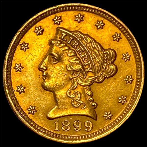 1899 Liberty Head Gold $2.50 Quarter Eagle UNCIRCULATED