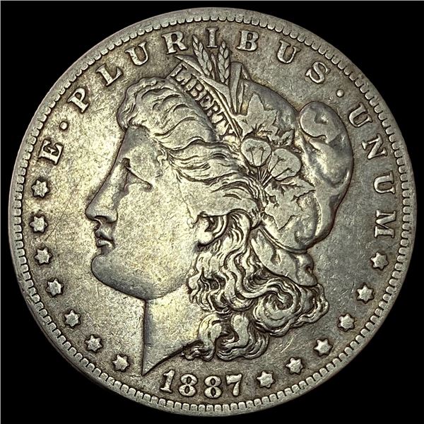 1887-O Silver Morgan Dollar NEARLY UNCIRCULATED