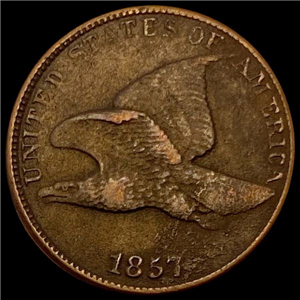 1857 Flying Eagle Cent LIGHTLY CIRCULATED