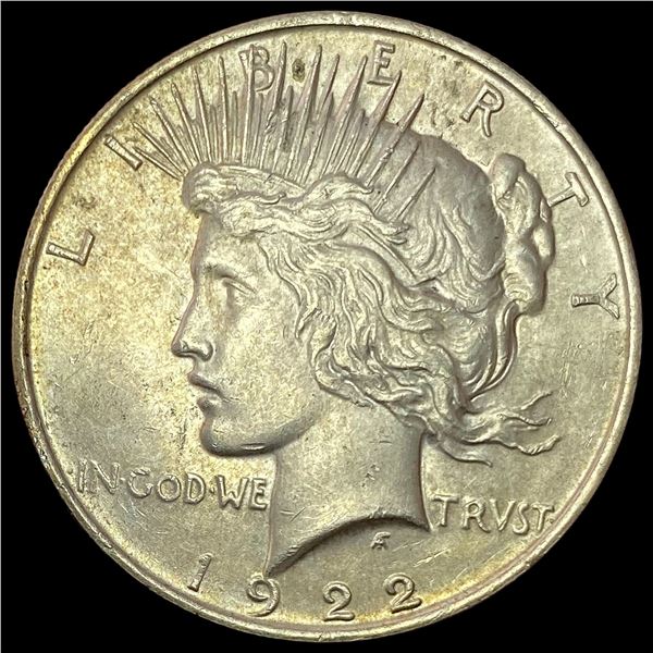 1922 Silver Peace Dollar CHOICE AU