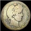 1913-S Silver Barber Quarter NICELY CIRCULATED