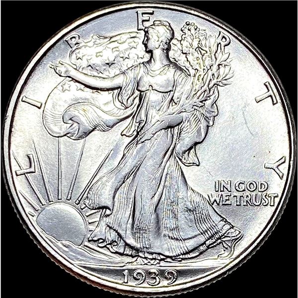 1939-D Walking Liberty Half Dollar UNCIRCULATED