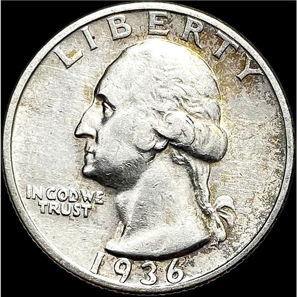 1936-S Silver Washington Quarter CLOSELY UNCIRCULATED