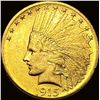 Image 1 : 1915 Indian Head Gold Eagle $10 UNCIRCULATED