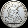 1858 Seated Liberty Half Dollar NEARLY UNCIRCULATED