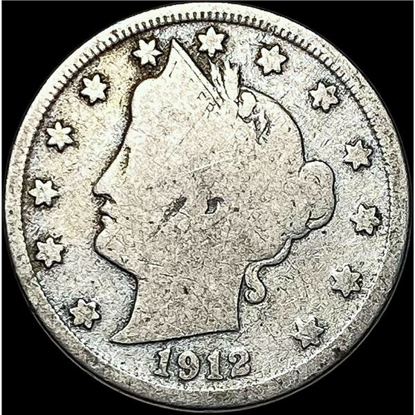 1912-S Liberty Head Nickel NICELY CIRCULATED