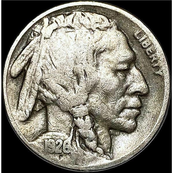 1926-S Buffalo Nickel LIGHTLY CIRCULATED