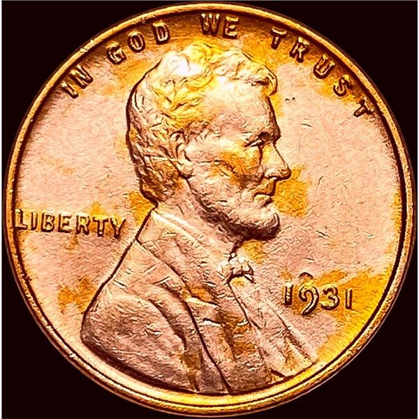 1931 Red Lincoln Wheat Cent UNCIRCULATED