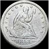 Image 1 : 1853 Arrows/Rays Seated Liberty Quarter CLOSELY UNCIRCULATED