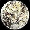 Image 1 : 1853 Silver Three-Cent Piece NICELY CIRCULATED