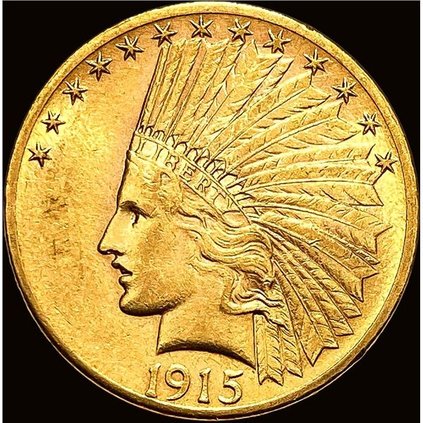 1915 Indian Head $10 Gold Eagle UNCIRCULATED