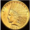 Image 1 : 1915 Indian Head $10 Gold Eagle UNCIRCULATED