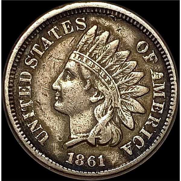 1861 Indian Head Cent CLOSELY UNCIRCULATED