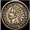 Image 1 : 1861 Indian Head Cent CLOSELY UNCIRCULATED