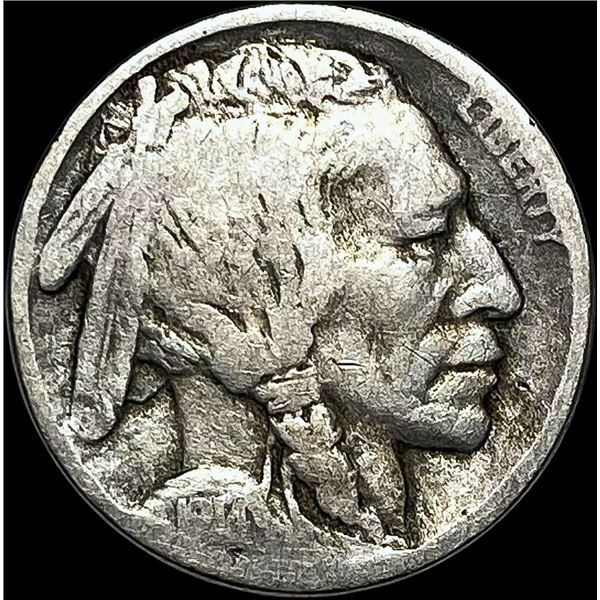 1914-D Buffalo Nickel NICELY CIRCULATED