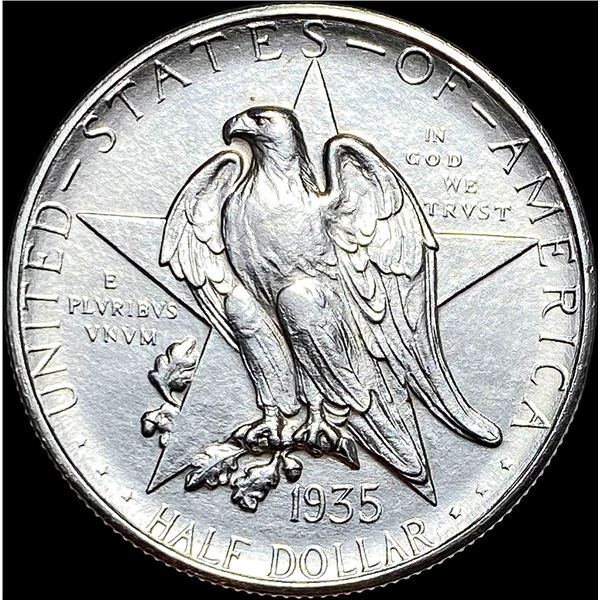 1935-S Silver Texas Half Dollar UNCIRCULATED