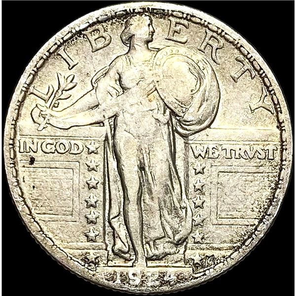 1924-S Standing Liberty Quarter LIGHTLY CIRCULATED