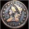 Image 1 : 1812 Classic Head Large Cent NICELY CIRCULATED