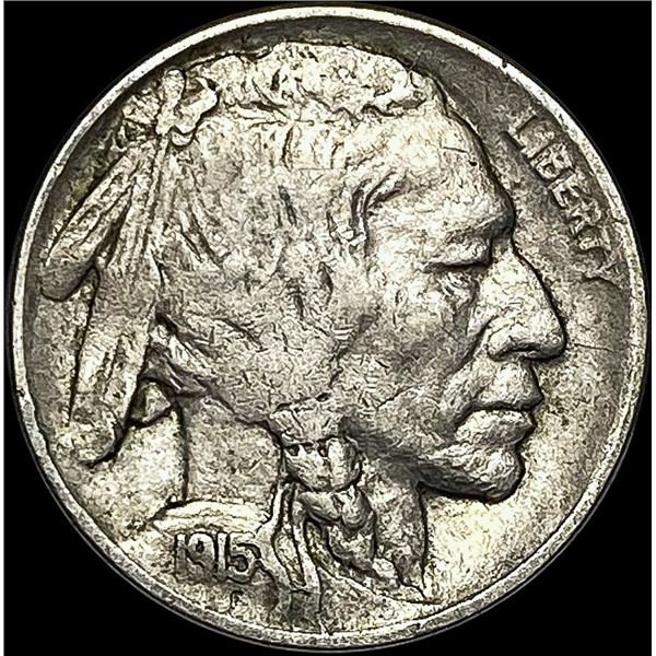 1915-D Buffalo Nickel ABOUT UNCIRCULATED