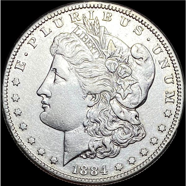 1884-S Silver Morgan Dollar CLOSELY UNCIRCULATED