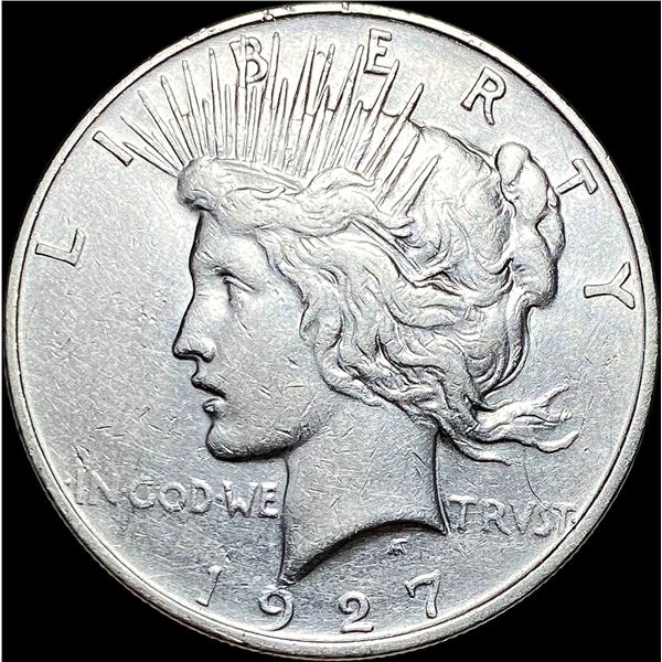 1927-D Silver Peace Dollar CLOSELY UNCIRCULATED
