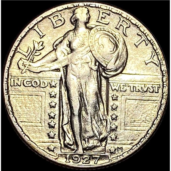 1927 Standing Liberty Silver Quarter ABOUT UNCIRCULATED