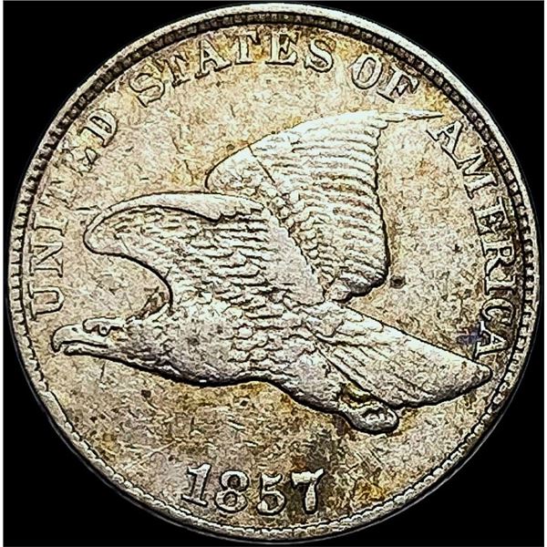1857 Flying Eagle Cent CHOICE AU