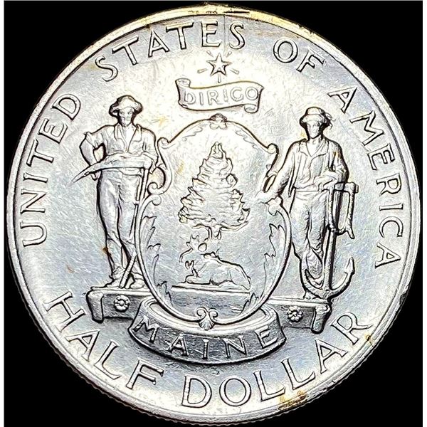 1920 Silver Maine Half Dollar UNCIRCULATED