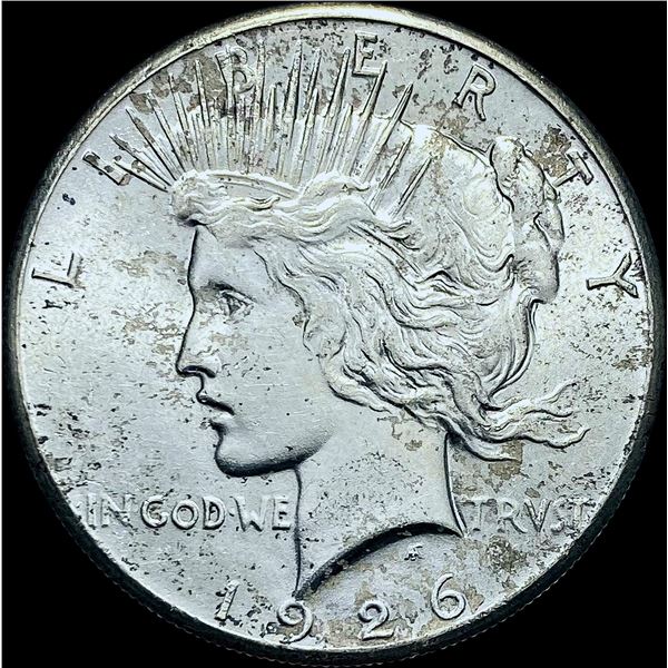 1926 Silver Peace Dollar CHOICE AU
