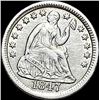 Image 1 : 1847 Seated Liberty Half Dime UNCIRCULATED