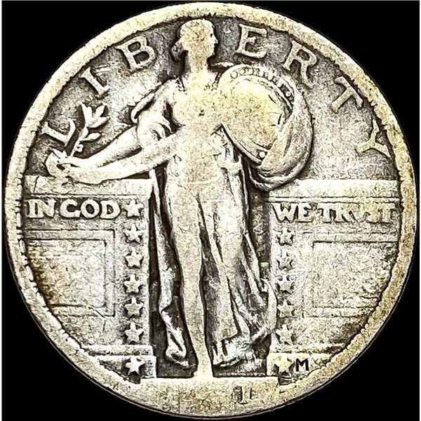 1921 Standing Liberty Quarter LIGHTLY CIRCULATED