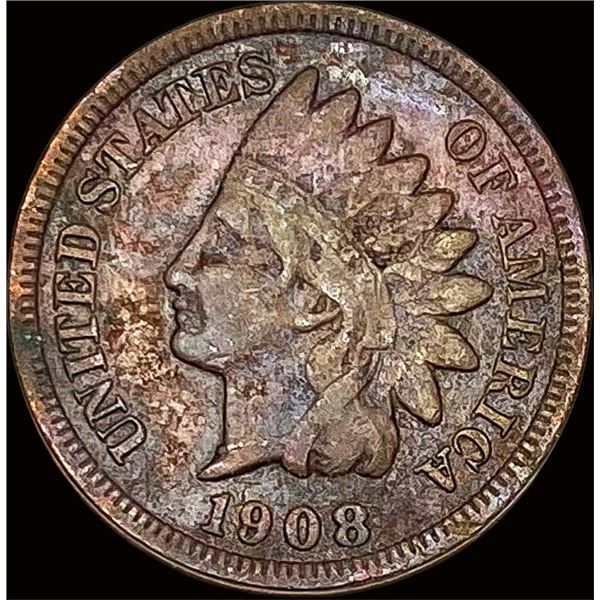 1908-S Indian Head Cent LIGHTLY CIRCULATED