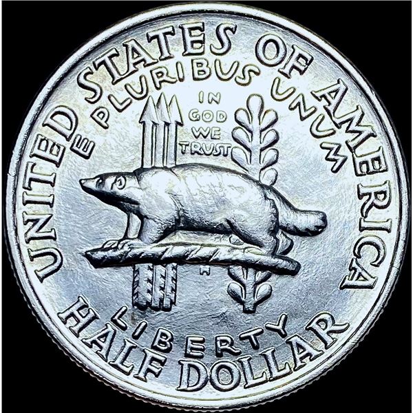 1936 Wisconsin Territorial Half Dollar CHOICE BU