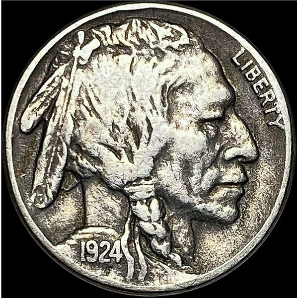 1924-S Buffalo Nickel CLOSELY UNCIRCULATED