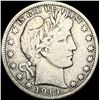 1914-S Silver Barber Half Dollar LIGHTLY CIRCULATED