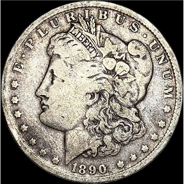 1890-O Silver Morgan Dollar LIGHTLY CIRCULATED