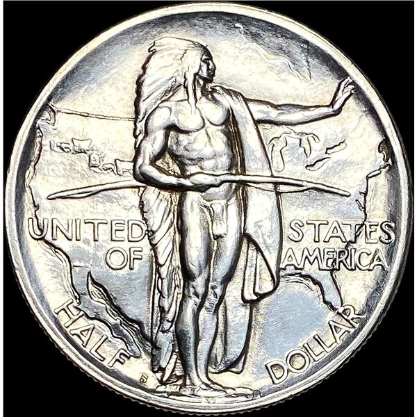 1926-S Silver Oregon Trail Half Dollar UNCIRCULATED