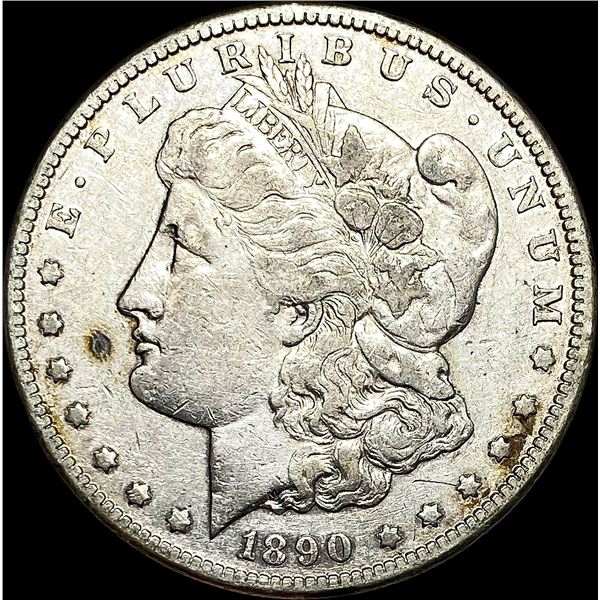 1890-CC Silver Morgan Dollar NEARLY UNCIRCULATED
