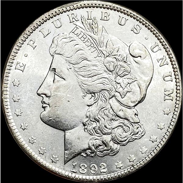 1892 Silver Morgan Dollar UNCIRCULATED
