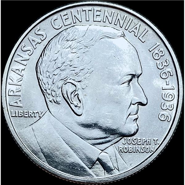 1936 Arkansas Half Dollar SUPERB GEM BU