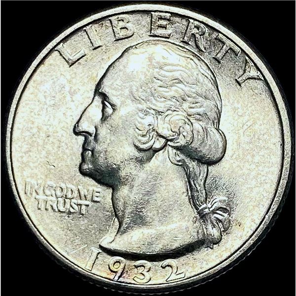 1932-S Silver Washington Quarter CHOICE BU