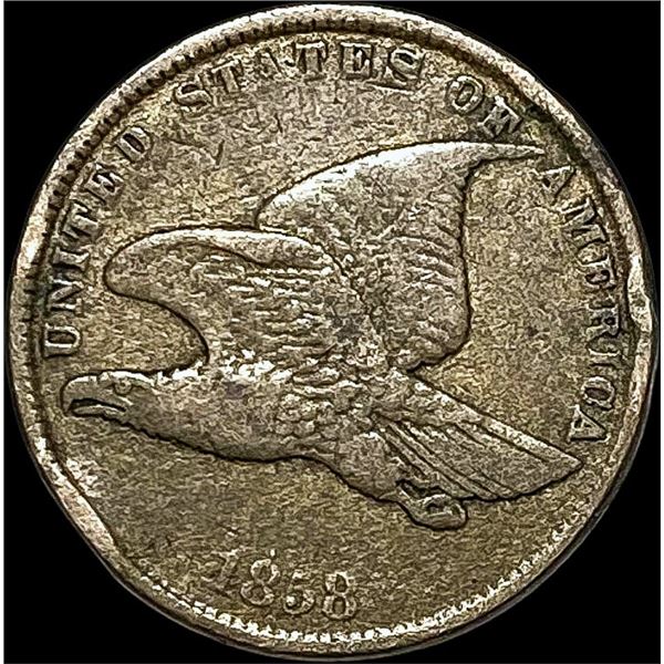 1858 Flying Eagle Cent LIGHTLY CIRCULATED