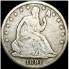 Image 1 : 1891 Seated Liberty Half Dollar NICELY CIRCULATED