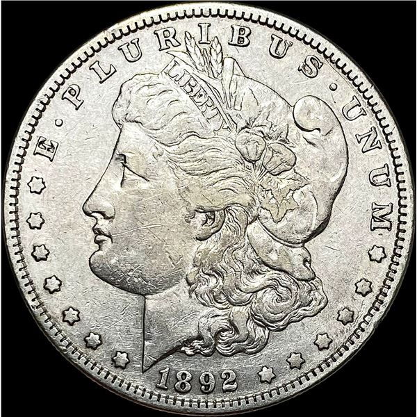 1892-S Silver Morgan Dollar CLOSELY UNCIRCULATED