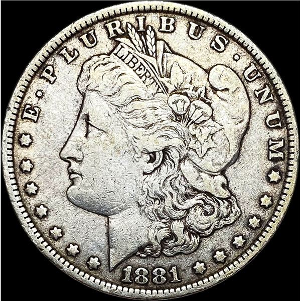 1881-O Silver Morgan Dollar NEARLY UNCIRCULATED